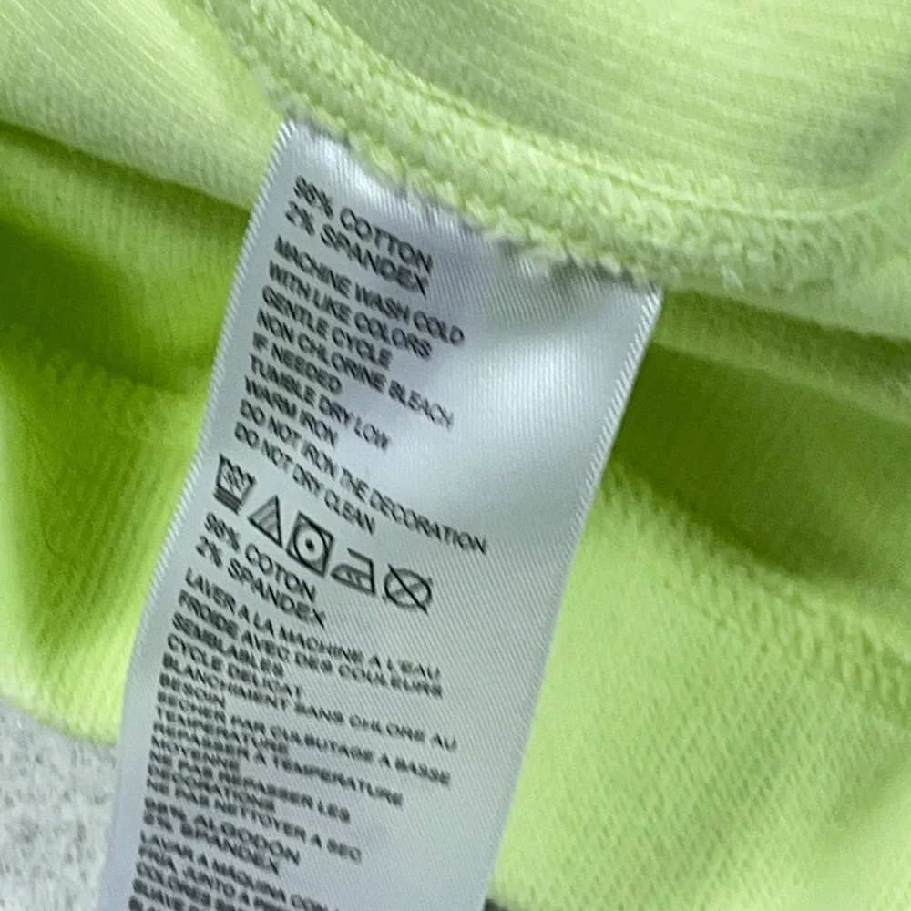 Tommy Bahama Sweater Women‎ Large Green Full Zip Jacket Relax Neon Marlin *